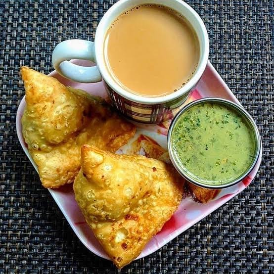 Masala Chai & Samosa